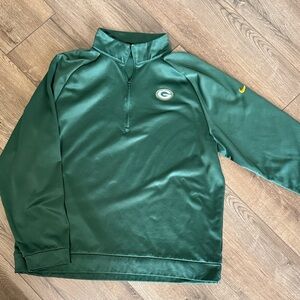 Nike Green Packers Pullover